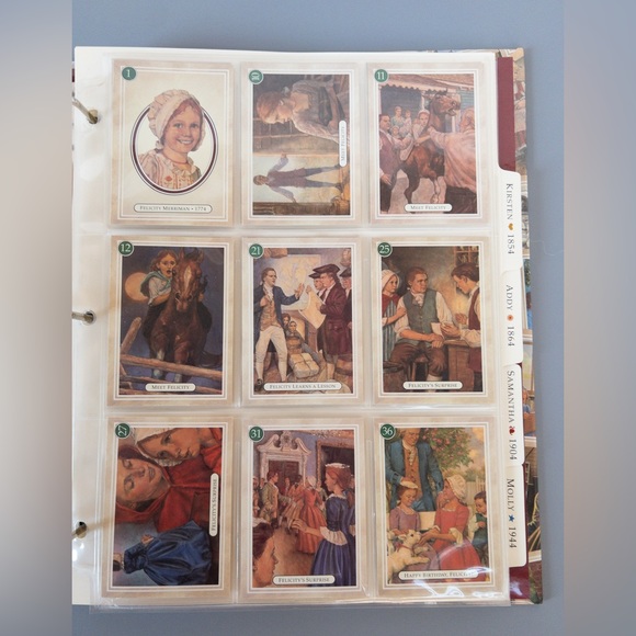 American Girl Doll Trading Card Book with cards! - Picture 3 of 6